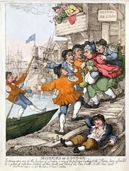 Miseries of London - the Thames at Wapping